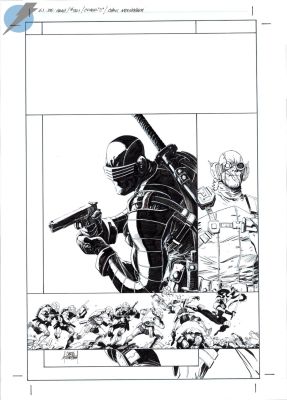 Chris Mooneyham | G.I. Joe: a Real American Hero Issue 321 Page Cover Image | Felix Comic Art
