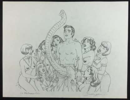 Baldazzini, Roberto - original illustration  "La metamorfosi" | Catawiki