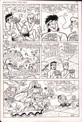 Dan Decarlo, Jim Decarlo | Everything’s Archie #136 P.15 - End Page - 1988 | Anthony’s Comic Book Art