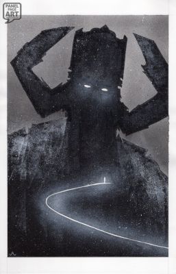 Jeffrey Alan Love | Galactus Commission | Panel Page Art