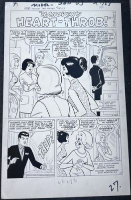 Stan Goldberg Original Art - Millie The Model #114, Pg 27 14x22 Stan Lee 1962 | eBay US (Buy It Now)