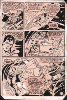 Curt Swan, Dave Hunt | Superman #377 P.14 - All Swan Superman - 1982 | Anthony’s Comic Book Art