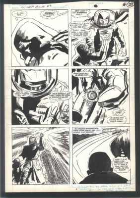 Trevor Von Eeden | Von Eeden Green Lantern Art - Transfer of the Power Ring Issue Green Lantern Corps Annual # 2 Page 11 | Koch Comic Art
