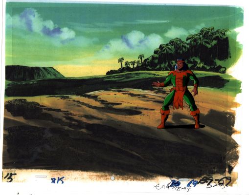 . Marvel Studios Artist | X-Men Animated Series Cel 1992 (Shaman!) | Romitaman