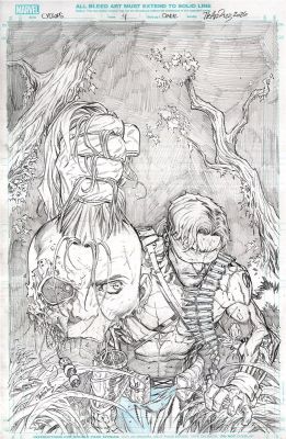 Netho Diaz | Cyclops Issue 04 Page Cover | ComiConArt