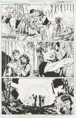 Jim Lee, Scott Williams | Superman Spider-Man Page 9 | Albert Moy