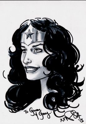 Nicola Scott | Wonder Woman Pinup (2013) | Romitaman