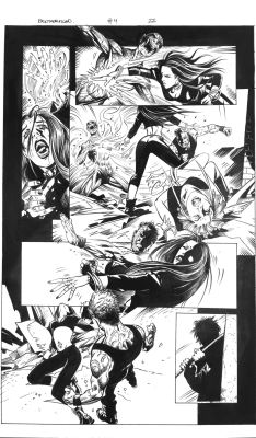 Brotherhood #4, pg 22 Leonardo Manco & Jimmy Palmiotti – Original Art | PaperFilms