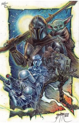 Dexter Wee | The Mandalorian And Grogu | Next Comic Art