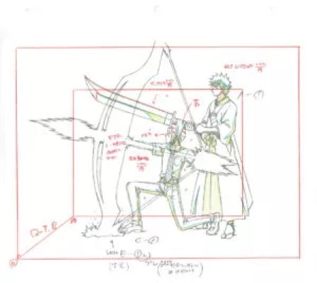 KUBO Tite - BLEACH - Layout – Ichigo Kurosaki et Uryu Ishida – Bleach – 681