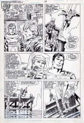 John Byrne | Superman 19 Page 4 | Panel Page Art