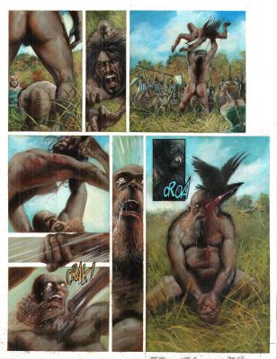 Civiello Emmanuel | Planche originale 32 de Corb-Nez | Galerie Napoléon