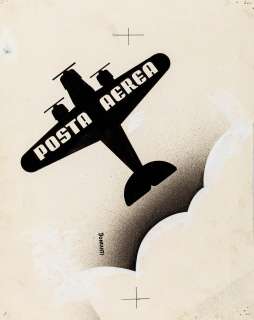 Lot 135 - Bonfanti Arturo - "Posta aerea", anni 30