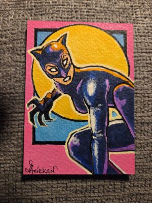 Aniekan Udofia | Sketch Card - Catwoman | TDArt