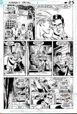 Curt Swan, Mike Machlan | Superboy Special #1 P 21 (Superboy Battles....Superboy!) 1992 | Romitaman