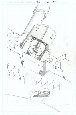 Livio Ramondelli | Transformers: More Than Meets the Eye #28 Cover (Megatron!) 2013 | Romitaman