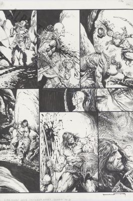 Liam Sharp | Savage Sword of Conan Issue 11 Page 2 | Albert Moy
