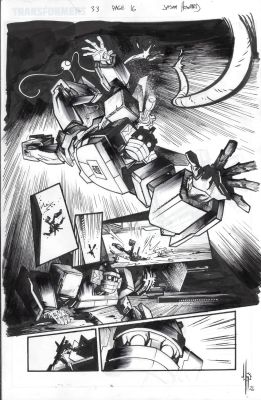 Jason Howard | Transformers (2023 Image) Issue 33 Page 16 | Splash Page