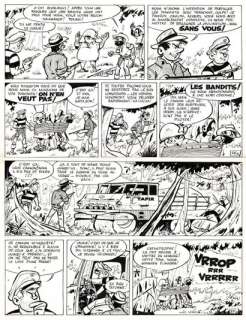 Greg | Rock Derby, La rivière des diamants, planche originale Ã … | Septimus