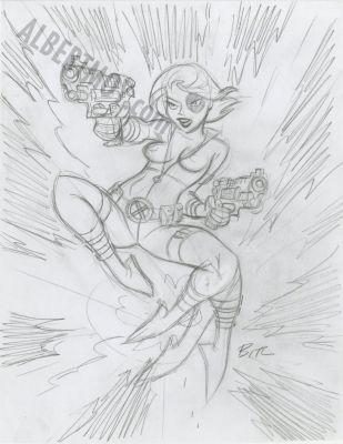 Bruce Timm | Domino Pencils Page 214 | Albert Moy
