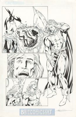 Andy Smith | The First Iss 35 Pg 1 By Andy Smith Crossgen Issue 35 Page 1 | BritComicsArt