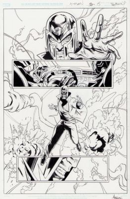 Tony Daniel | X-Men #32 Pg. 15 - Interior Page - Signed 2026 | Anthony’s Comic Book Art