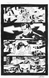 Goran Parlov | MU VS THE PUNISHER #1 pg 17 | Goricki Art