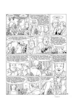 Ferry (Van Vosselen, Ferry) - Original page (p.18) - Ian Kaledine 10 - Dottore Serpenti - (1992) | Catawiki