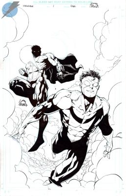 Ryan Stegman | Invincible Issue 1 Page Cover | Felix Comic Art