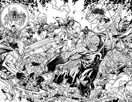 Diego Olortegui | Jsa Issue 21 Page 12 And 13 | ComiConArt