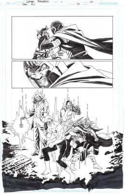 Leandro Fernandez | Batman Gotham By Gaslight a League For Justice Issue 04 Page 25 | Splash Page