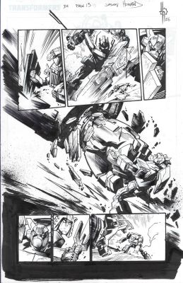 Jason Howard | Transformers (2023 Image) Issue 34 Page 15 | Splash Page