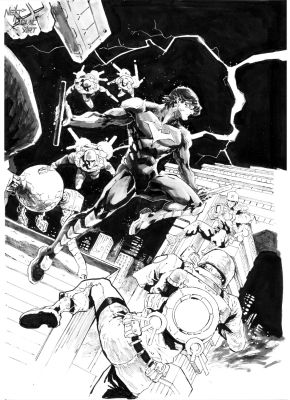 Dexter Soy | Nightwing #127 Cover Issue 127 Page Cover | Next Comic Art