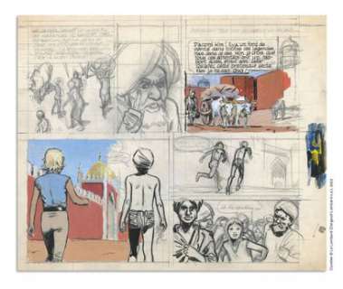 CUVELIER - Lot 98 - PAUL CUVELIER CORENTIN Le Signe du Cobra (T.5), Le...