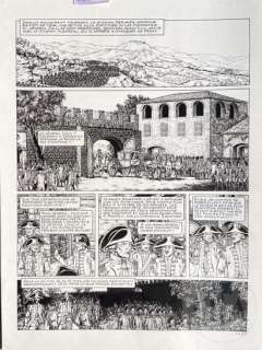 Osi André/Napoléon. Planche originale n°27 du T3 "La… | Dagoty