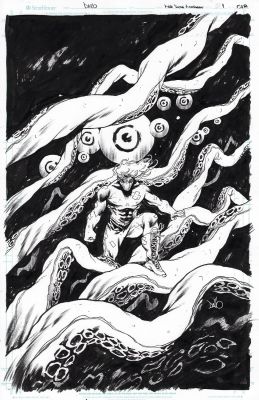 Maxi Dallo | Mad Dog Morgan Cover Issue Gn Page Main Retail Cover | Splash Page