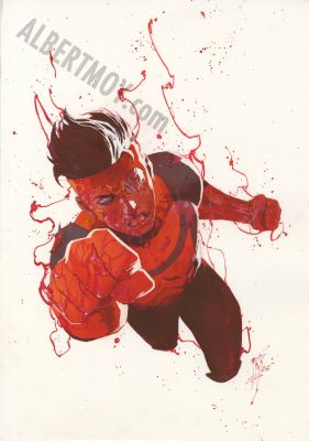 Federico Mele | Invincible Issue 1 Page Cover | Albert Moy