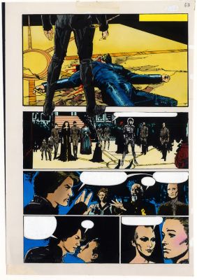 Christie Scheele Bill Sienkiewicz | (1985) Marvel Super Special - Dune Movie Adaptation - Sting - Feyd-Rautha Harkonnen Issue 36 Page 63 | Catskill Comics