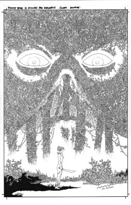 Martin Morazzo - Swamp Thing Is Killing the Children Issue 1 Page Variant Cover