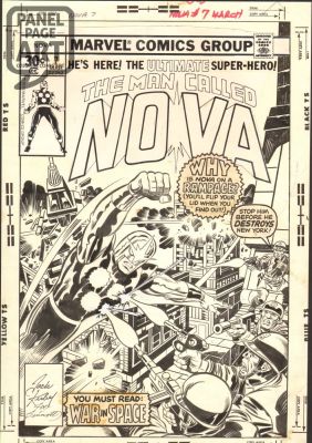 Jack Kirby - Nova 7 Cover