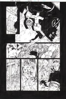 Brett Booth, Sal Regla | X-Men Unlimited #? P.16 - Nightcrawler - 2000 | Anthony’s Comic Book Art