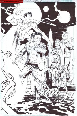 Dan Mora | Covers / Pinups Issue Legion of Superheroes # 01 Page Cover | Kwan Chang