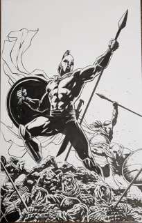 Jason Fabok | Frank Miller’s 300 Anniversary Edition Variant Cover | Jason Fabok