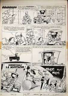 Bonvi - original plate for "Milo Marat" (1974) | Catawiki