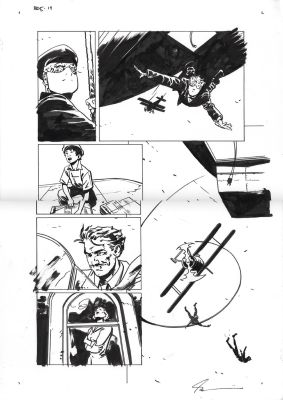 Jacob Phillips | The Peril of the Brutal Dark: an Ezra Cain Mystery Issue 05 Page 19 | Splash Page
