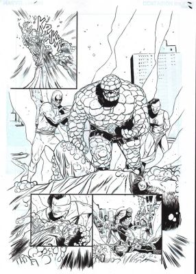 Mack Chater – Marvel Comics Contagion 3p4 – Ironfist – The Thing | Berserker Art