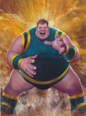 fred.ian THE BLOB X-MEN MUTANT UNUSED/CANCELLED ORIGINAL ART MARVEL UNBOUND 3 | eBay US (Buy It Now)