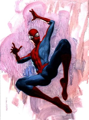 David Palumbo | Spider-Man Uber Detailed Oil Painting | Romitaman