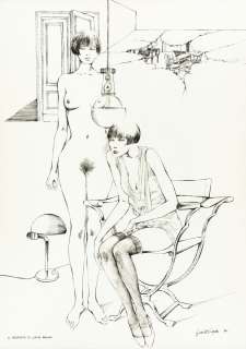 Lot 100 - Crepax Guido - "A proposito di Valentina", 1974