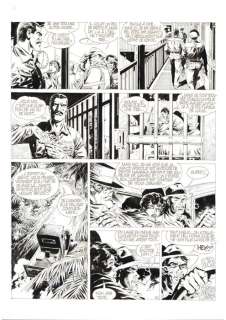 Mitton, Jean-Yves - Original page (p.33) - De Silence et de Sang 7 - Le dixième Arcane majeur - (1993) | Catawiki